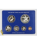 1976 Britannique Vierges Îles Preuve Jeux, Tout Original 6 Pièces - $1,147.06 MXN