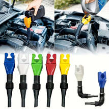 Compact Snapon Oil Pouring Funnel for Easy Car Refueling - £12.13 GBP