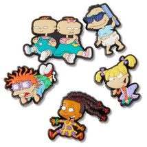 Crocs Jibbitz 5 Pack Charms Rugrats 90&#39;s Throwback | Jibbitz for Crocs - $24.74