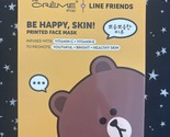 The Crème Shop Line Friends Be Happy, Skin! Printed Face Mask - $11.99
