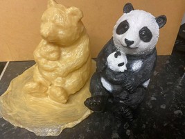Latex Mould For Making This Lovely Panda &amp; Baby. - £34.05 GBP