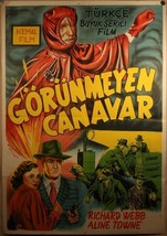 Serial Film Poster Die Unsichtbare Monster / Phantom Lineal USA 1950 - £233.49 GBP