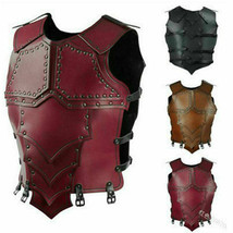 Men Medieval Body Armor Roman Knight Warrior Cosplay Costume Halloween Clubwear - £146.93 GBP