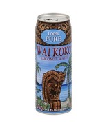 Wai Koko Hawaii 100% Pure Coconut Water 17.5 Oz (Pack Of 15) - $242.37 CAD
