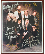 Fleetwood Mac Band All Autographed Glossy 8x10 Photo COA #FM59062 - £788.50 GBP
