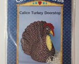 Calico Turkey Doorstop Ozark Crafts Country Patterns Pattern #103 - £8.03 GBP