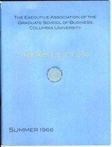 Columbia University Graduate School Newsletter Summer 1966 New York - $14.83