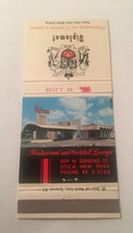 Vintage Matchbook Cover Matchcover Diplomat Restaurant &amp; Cocktail Lounge - £2.24 GBP