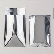 100-Pack 5X7 inch Silver Metallic Foil Jewelry Gift Bags Opaque, Peel an... - $13.29