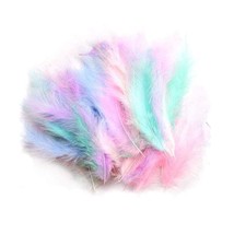 Colorful Feathers For Diy Crafting, Soft Native Feathers Accessories For... - £15.14 GBP