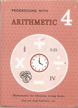 Progressing with arithmetic grade 4 (Mathematics for Christian living series) Ba - £10.31 GBP