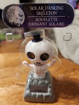 Solar Powered Dancing Skeleton Halloween Fall Autumn NEW In Sealed Package - £4.65 GBP
