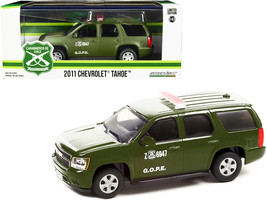 2011 Chevrolet Tahoe Police Car Matt Green &quot;Carabineros de Chile&quot; G.O.P.... - $30.99