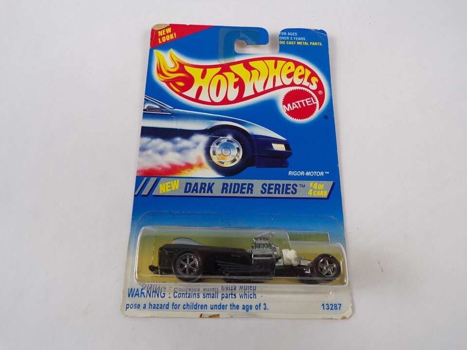 Van / Sports Car / Hot Wheels Mattel Dark Rider Series Rigor-Motor #1328... - $13.85