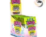Full Box 24x Packets Boulder Blasts Cotton Candy Sour Popping Candy | .35oz - $23.55