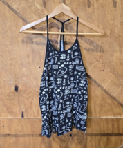H&amp;M Divided Womens Black &amp; White Geometric Print Tank Top Size 4 - $12.00
