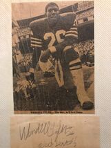 Wendell Tyler Autograph And Newspaper Clipping Los Angeles Rams Y4 - $12.87