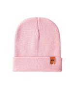 HAAKWEAR Knit Cuffed Classic Beanie / Hat - Pearl Pink, Made in USA - $540.53 MXN