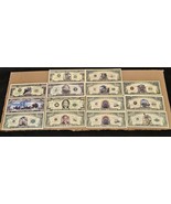 Lot Of (14) 9/11 US Military NYPD American Commemorative Novelty Money B... - €11,01 EUR