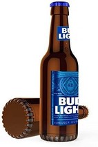 Bud Light Beer Bluetooth Bottle Speaker Portable Wireless Speaker with - £28.90 GBP