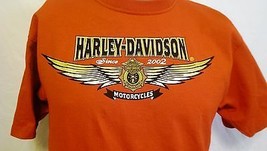 Harley Davidson Firefighter Shirt Size Medium Hero Heroes Motorcycles  - £27.36 GBP