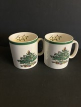 Spode  England ~ CHRISTMAS TREE  ~ Coffee / Tea Mugs ~ Set of 2 - $12.86