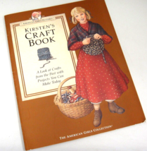 American Girls Pastimes Kirsten&#39;s Craft Book with Patterns 1994 FE - £6.63 GBP