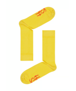 Happy Socks Solid Yellow design UK Size 7.5-11.5 - £14.84 GBP