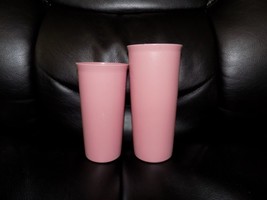 Tupperware Rose Tumblers #115/#116 Euc - £19.07 GBP