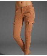 J BRAND Womens Trousers Houlihan Skinny Fit Orange Size 30W 1229VK120 - £64.27 GBP