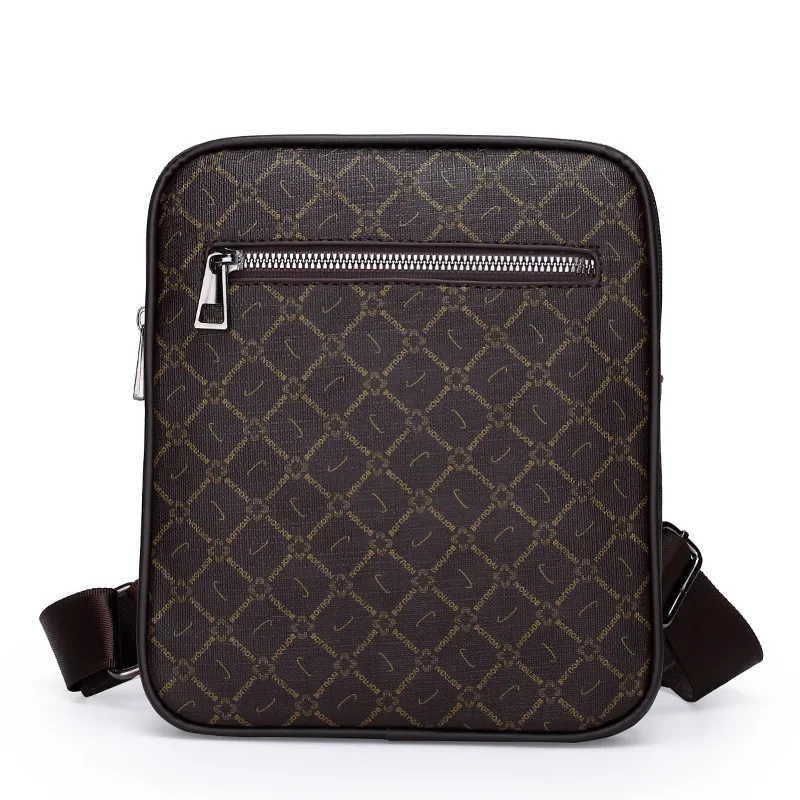 New Printed Shoulder Bag Business Fashion Briefcase Men&#39;s Shoulder Messenger Bag - £20.83 GBP