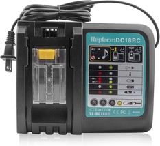 Rapid Battery Charger DC18RC DC18RD DC18RA for Makita Tools 14.4V-18V LXT Li-ion - £28.76 GBP