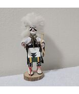 Vintage HOPI Buffalo 7 Inch Kachina Doll Signed Jerry B - €72,69 EUR