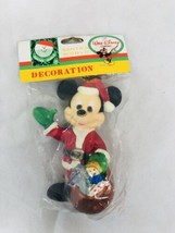 Mickey Mouse Santa - Vintage Kurt Adler Christmas Ornament Sealed - Disney - £15.46 GBP