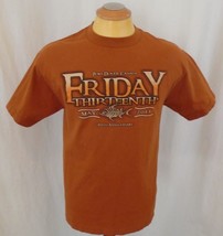   Friday 13th Port Dover May 2011 Large Cotton Brown T shirt - $8.80
