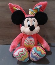 Minnie Mouse Pink Easter Bunny Outfit 15&#39;&#39; Disney 2017 Bunny Costume - $17.58