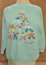 CRAYONS sweatshirt with art deco pyramid of people Sz M - $5.00