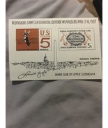 1967  Wilkinsburg PA Stamp Club Exhibition Souvenir Sheet - - £0.77 GBP