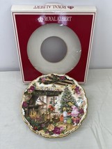 Royal Albert England Old Country Rose CHRISTMAS JOY Plate Signed Michael... - $29.69