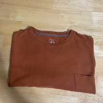 Columbia Men Maroon Long Sleeve Pullover Crew Neck Shirt Size XXL - $260.40 MXN
