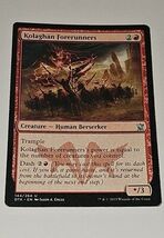 Kolaghan Forerunners Dragons of Tarkir Regular Red Human Berserker Trample  - $1.28