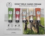Dionis Goat Milk Hand Cream Set of 5 Assorted 1 oz ea Variety Scent Mois... - £15.31 GBP