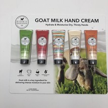 Dionis Goat Milk Hand Cream Set of 5 Assorted 1 oz ea Variety Scent Moisturizer - £15.35 GBP