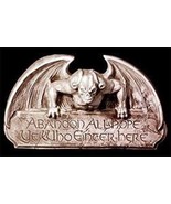 Gothic Abandon All Hope Gargoyle Wall Hanging Sign Halloween Haunt Prop ... - $54.86 CAD
