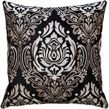 Pillow Décor Palazzo Black 22x22 Throw Pillow - $89.95