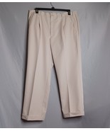 Nike Golf Pants Men&#39;s 40x30 Biege Dri-Fit Straight Cuffed Leg Sportswear - $467.23 MXN