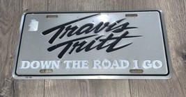 Travis Tritt “Down The Road I Go” Vintage Front Car Plate - £11.05 GBP