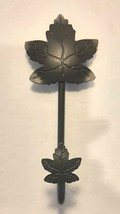 Longaberger Foundry Wrought Iron Maple Leaf Wall Hook Retired - £12.05 GBP