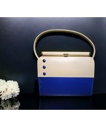 Vintage 1950s-60s A Naturalizer Handbag Purse Classic Two-Toned MCM Top ... - €208,53 EUR