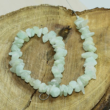 Green Aventurine Smooth Irregular 7.5inch Bead Briolette Natural Loose Gemstone  - £5.23 GBP